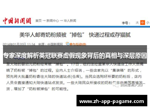 专家深度解析英冠联赛虚假现象背后的真相与深层原因